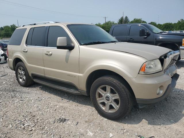 5LMEU88H55ZJ14722 - 2005 LINCOLN AVIATOR 米色 照片 4