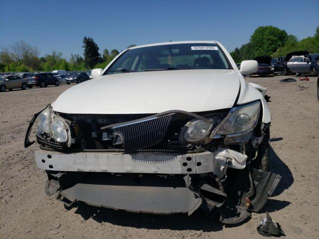 JTHCH96S460001713 - 2006 LEXUS GS 300 WHITE photo 5