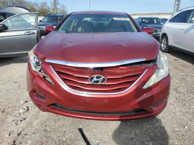 5NPEB4AC5BH252512 - 2011 HYUNDAI SONATA GLS RED photo 5