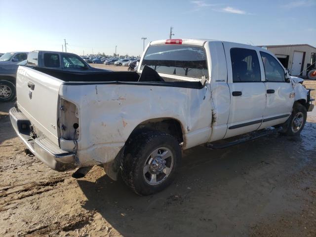 3D7KR29C57G745779 - 2007 DODGE RAM 2500 WHITE photo 3