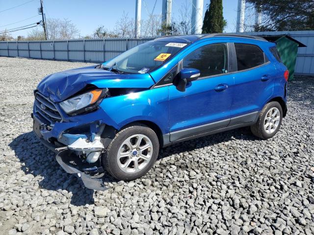 MAJ3S2GE1KC270513 - 2019 FORD ECOSPORT SE ლურჯი ფოტო 1