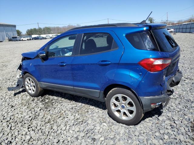 MAJ3S2GE1KC270513 - 2019 FORD ECOSPORT SE ლურჯი ფოტო 2
