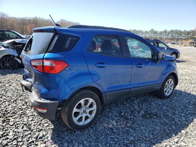 MAJ3S2GE1KC270513 - 2019 FORD ECOSPORT SE ლურჯი ფოტო 3