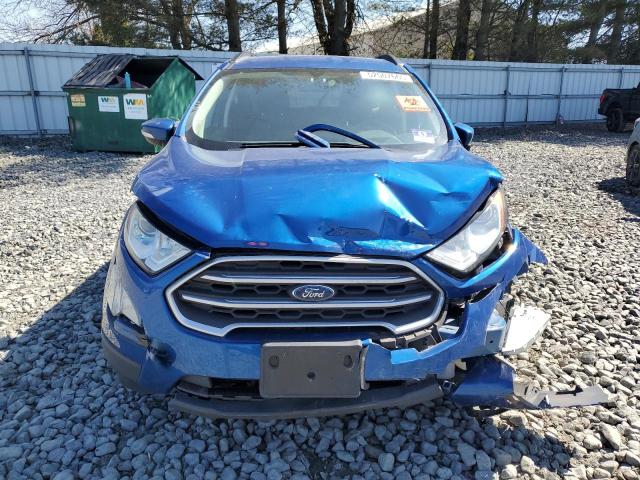 MAJ3S2GE1KC270513 - 2019 FORD ECOSPORT SE ლურჯი ფოტო 5
