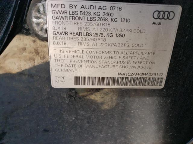 WA1C2AFP3HA026142 - 2017 AUDI Q5 PREMIUM BLACK photo 14