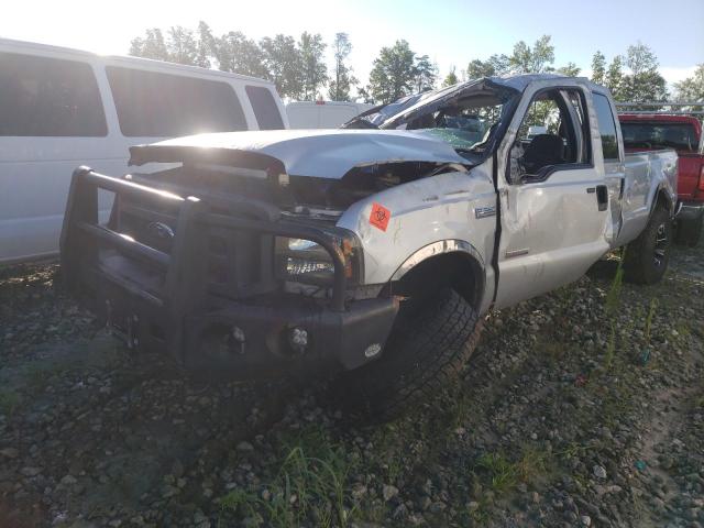 1FTWW31P56EA96631 - 2006 FORD F350 SRW SUPER DUTY SILVER photo 2