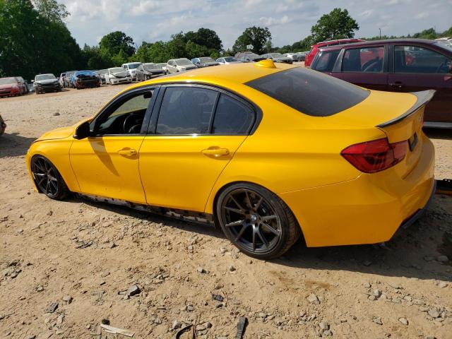 WBA8B3G53GNT92675 - 2016 BMW 340 I أصفر صورة 2