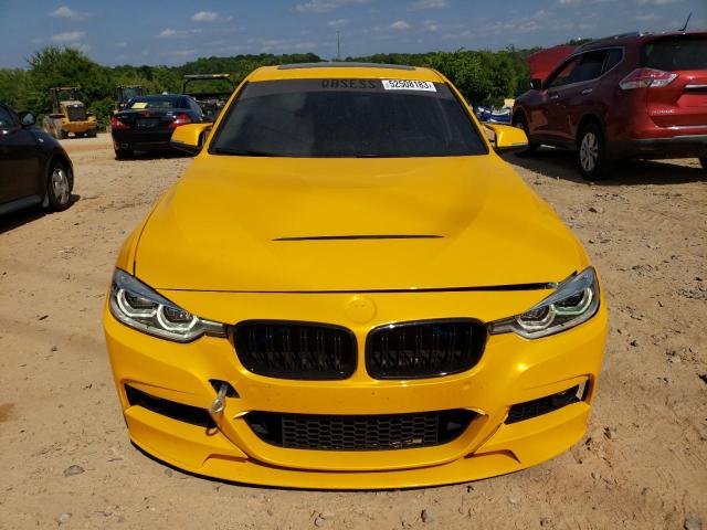 WBA8B3G53GNT92675 - 2016 BMW 340 I أصفر صورة 5