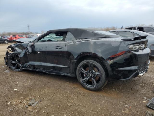 1G1FH3D70K0138323 - 2019 CHEVROLET CAMARO SS BLACK photo 2