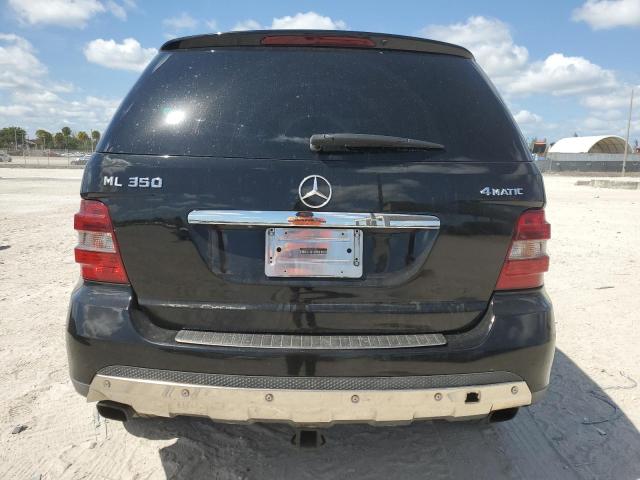 4JGBB86E38A387388 - 2008 MERCEDES-BENZ ML 350 BLACK photo 6