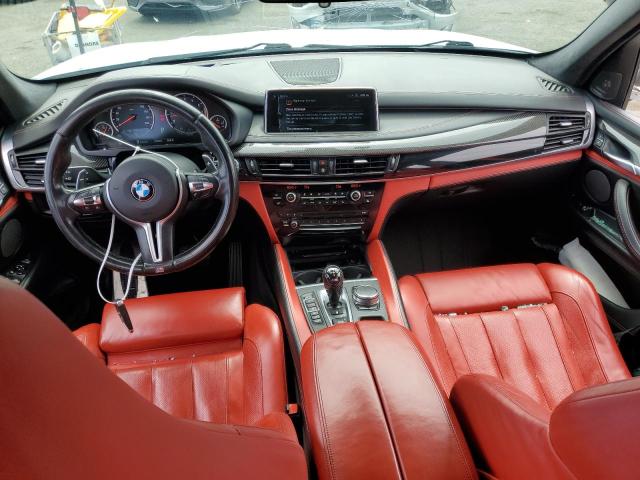 5YMKT6C51H0U38832 - 2017 BMW X5 M WHITE photo 8