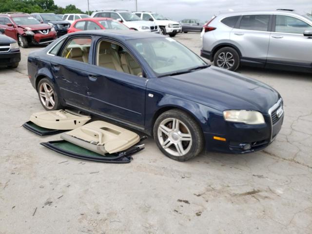 WAUAF78E28A022435 - 2008 AUDI A4 2.0T GRAY photo 4
