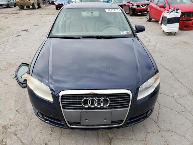WAUAF78E28A022435 - 2008 AUDI A4 2.0T GRAY photo 5