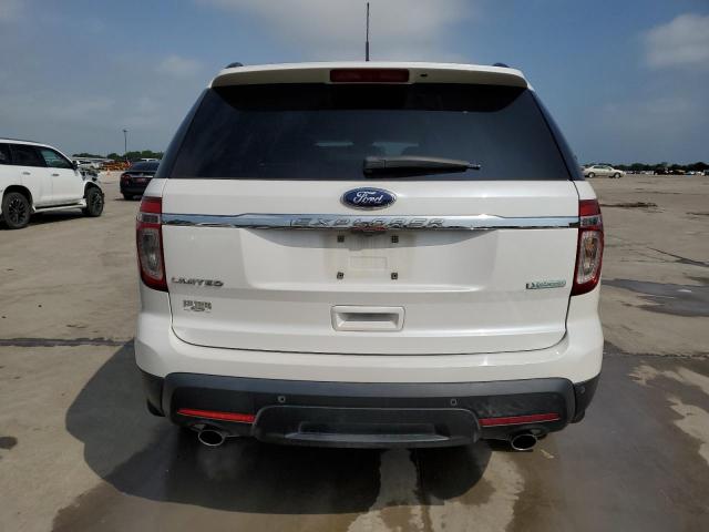 1FM5K7F99DGA62679 - 2013 FORD EXPLORER LIMITED WHITE photo 6