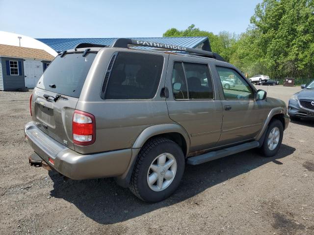 JN8DR09Y12W707368 - 2002 NISSAN PATHFINDER LE 棕色 照片 3