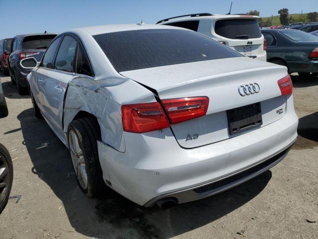 WAUHGAFC4EN034066 - 2014 AUDI A6 PRESTIGE WHITE photo 2