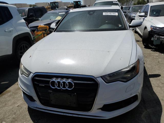 WAUHGAFC4EN034066 - 2014 AUDI A6 PRESTIGE WHITE photo 5