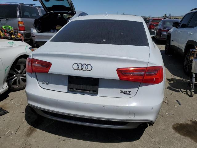 WAUHGAFC4EN034066 - 2014 AUDI A6 PRESTIGE WHITE photo 6