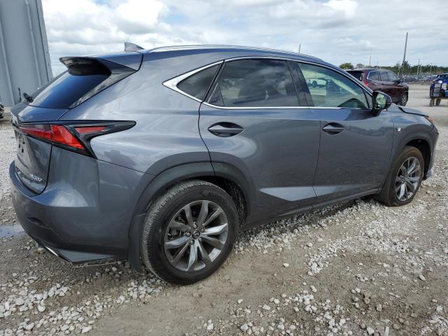 JTJSARBZ3M2200206 - 2021 LEXUS NX 300 BASE ნაცრისფერი ფოტო 3