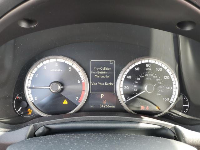 JTJSARBZ3M2200206 - 2021 LEXUS NX 300 BASE ნაცრისფერი ფოტო 9