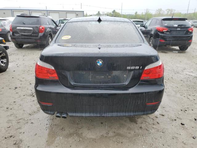 WBANV13539C155588 - 2009 BMW 528 XI BLACK photo 6