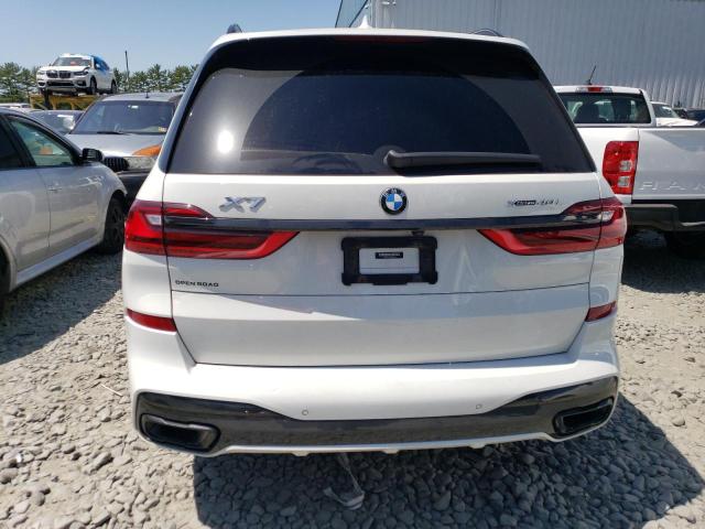 5UXCW2C03M9F27150 - 2021 BMW X7 XDRIVE40I თეთრი ფოტო 6