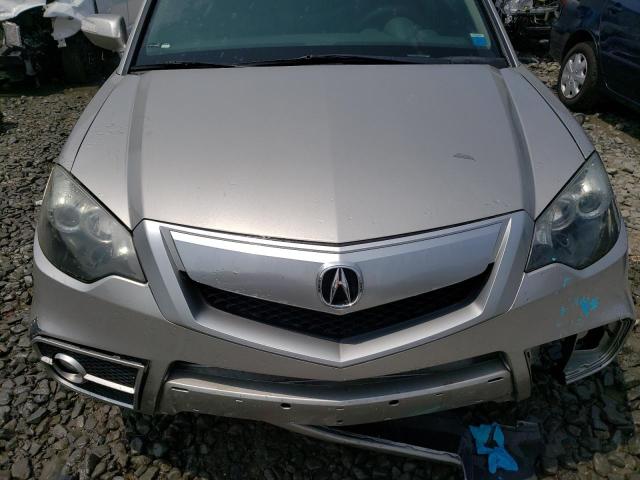 5J8TB1H53BA002742 - 2011 ACURA RDX TECHNOLOGY SILVER photo 12