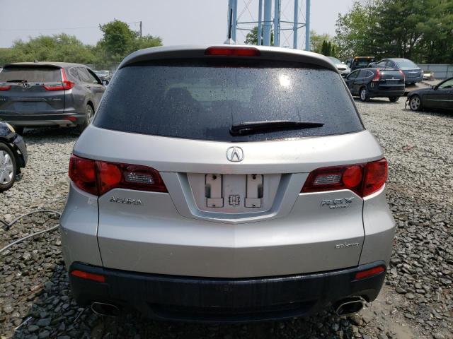 5J8TB1H53BA002742 - 2011 ACURA RDX TECHNOLOGY SILVER photo 6