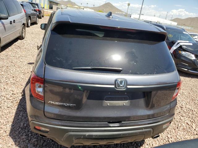 5FNYF7H5XKB005849 - 2019 HONDA PASSPORT EXL GRAY photo 6