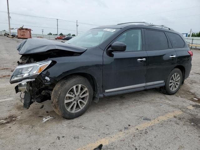 5N1AR2MN1GC610070 - 2016 NISSAN PATHFINDER S BLACK photo 1