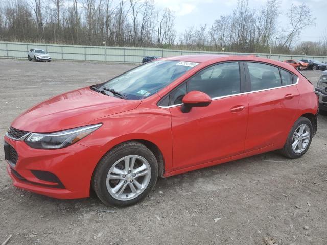 3G1BE6SM4HS590214 - 2017 CHEVROLET CRUZE LT RED photo 1