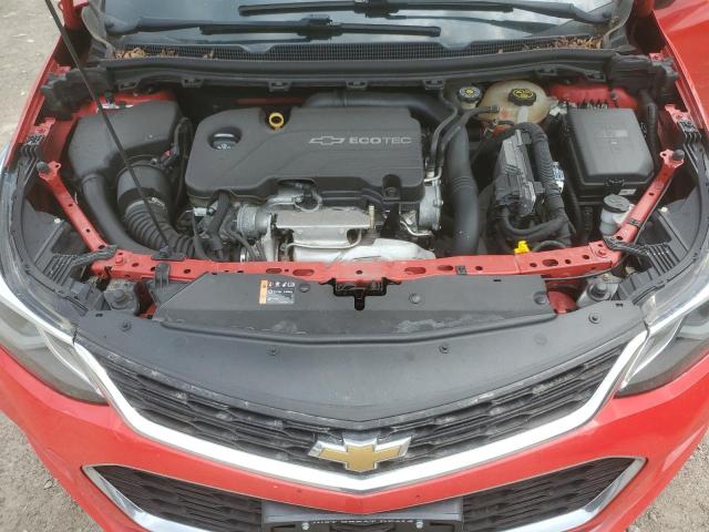 3G1BE6SM4HS590214 - 2017 CHEVROLET CRUZE LT RED photo 11