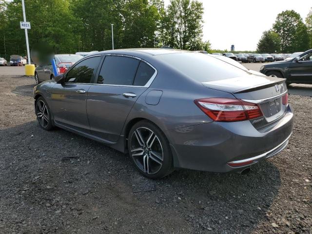 1HGCR2F54GA238165 - 2016 HONDA ACCORD SPORT GRAY photo 2