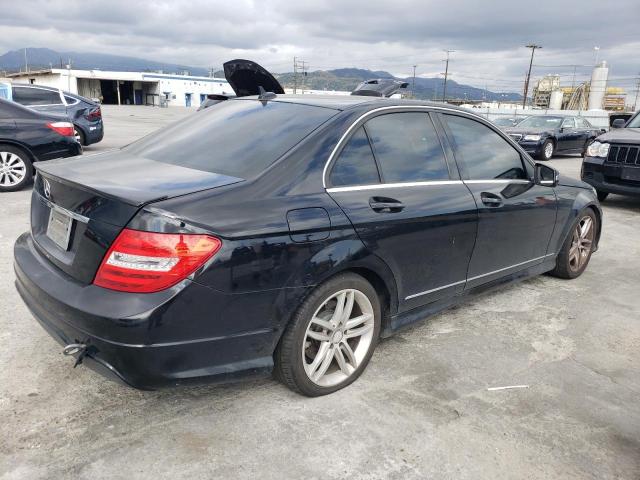 WDDGF4HB0EA936668 - 2014 MERCEDES-BENZ C 250 BLACK photo 3