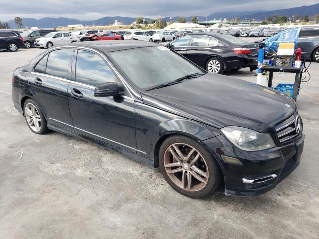 WDDGF4HB0EA936668 - 2014 MERCEDES-BENZ C 250 BLACK photo 4