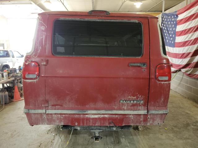 2B5WB35Z5YK107772 - 2000 DODGE RAM WAGON B3500 RED photo 6