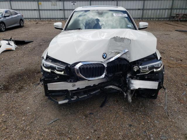 WBA5R1C05LFH39458 - 2020 BMW 330I WHITE photo 5