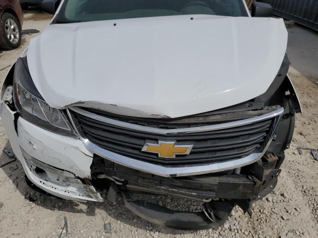 1GNKVFKD5GJ313294 - 2016 CHEVROLET TRAVERSE LS WHITE photo 12