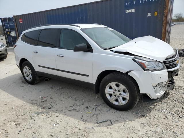 1GNKVFKD5GJ313294 - 2016 CHEVROLET TRAVERSE LS WHITE photo 4