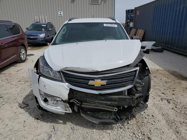 1GNKVFKD5GJ313294 - 2016 CHEVROLET TRAVERSE LS WHITE photo 5