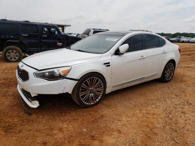 KNALN4D77F5195729 - 2015 KIA CADENZA PREMIUM WHITE photo 1