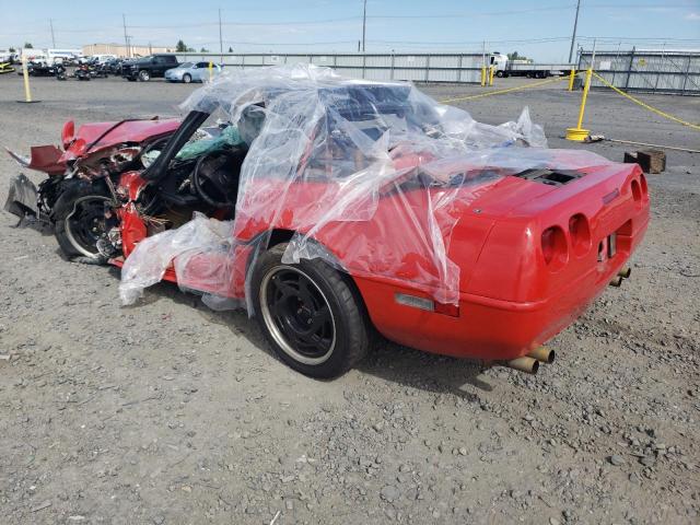 1G1YY0781G5112013 - 1986 CHEVROLET CORVETTE RED photo 2