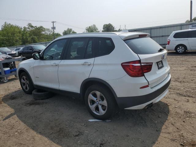 5UXWX5C5XBL711487 - 2011 BMW X3 XDRIVE28I WHITE photo 2