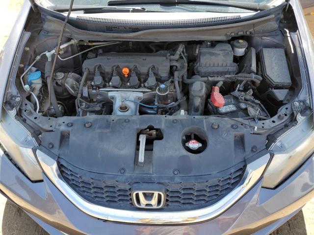 19XFB2F76FE108210 - 2015 HONDA CIVIC SE CHARCOAL photo 11