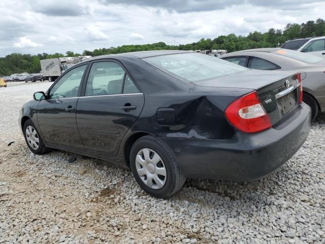 4T1BE32K74U267785 - 2004 TOYOTA CAMRY LE BLACK photo 2