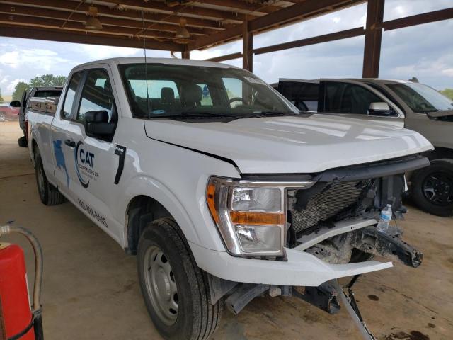 1FTEX1CB2NKD04138 - 2022 FORD F150 SUPER CAB WHITE photo 4