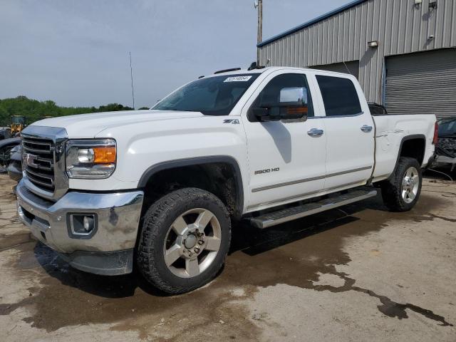 1GT12TEG8GF296818 - 2016 GMC SIERRA K2500 SLT WHITE photo 1