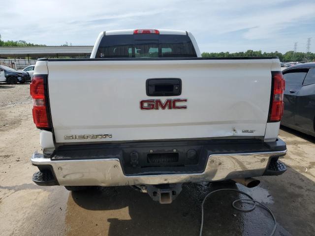 1GT12TEG8GF296818 - 2016 GMC SIERRA K2500 SLT WHITE photo 6