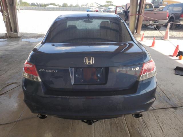 5KBCP3F88AB012215 - 2010 HONDA ACCORD EXL BLUE photo 6