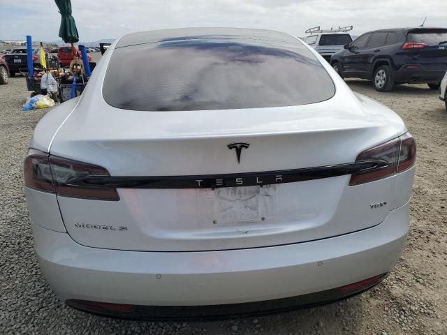 5YJSA1E20JF247074 - 2018 TESLA MODEL S SILVER photo 6